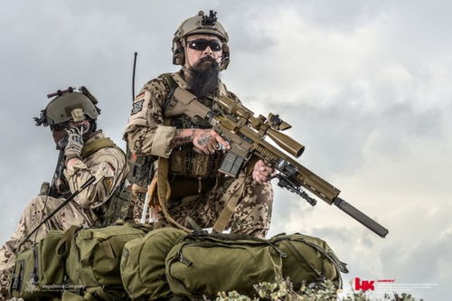 美國陸軍正式裝備首批精確射手步槍,德國h k出品,每支6100美元